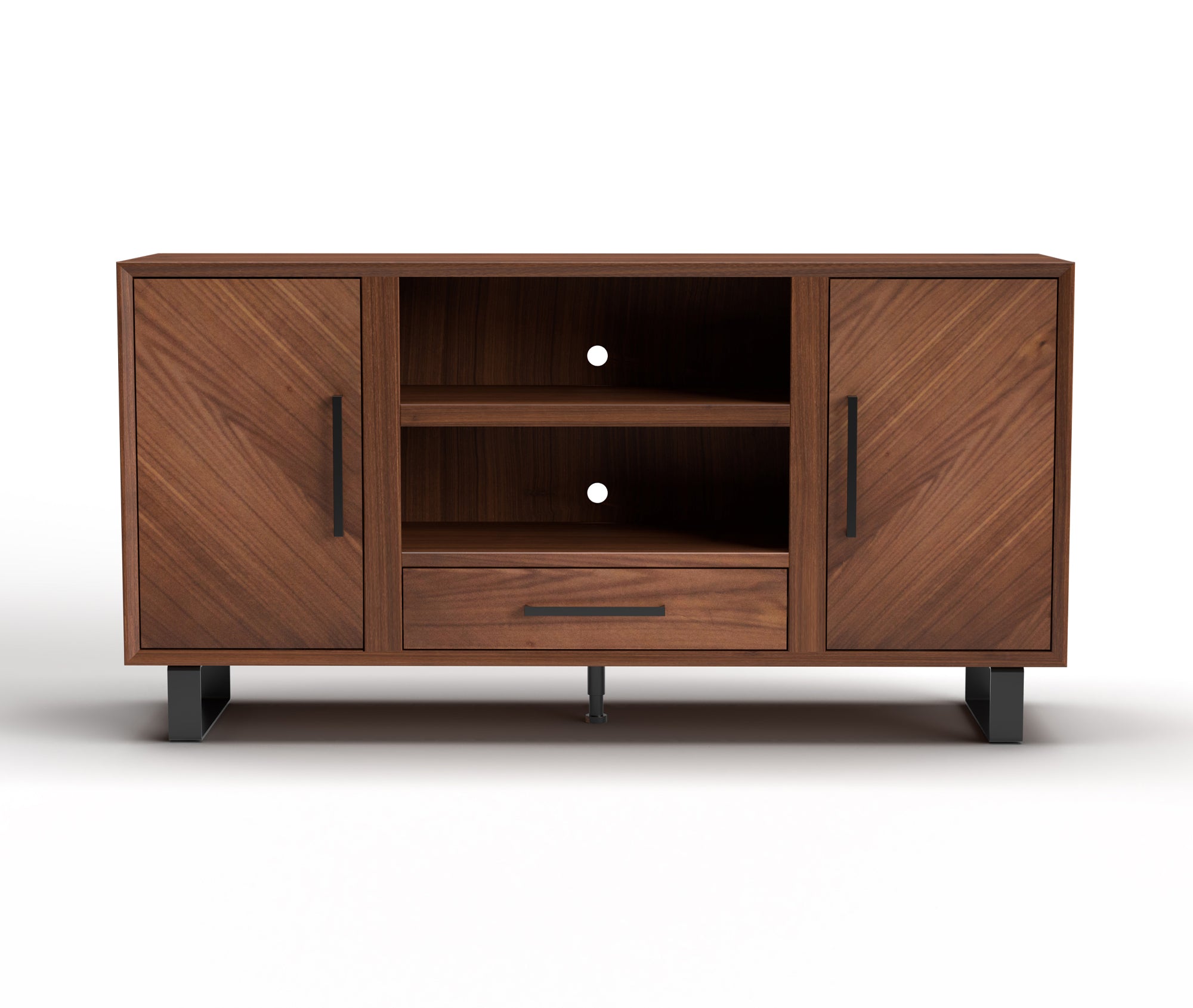 Hartley TV Stand for 55", 65" and 70" TVs, Modern Realcozy