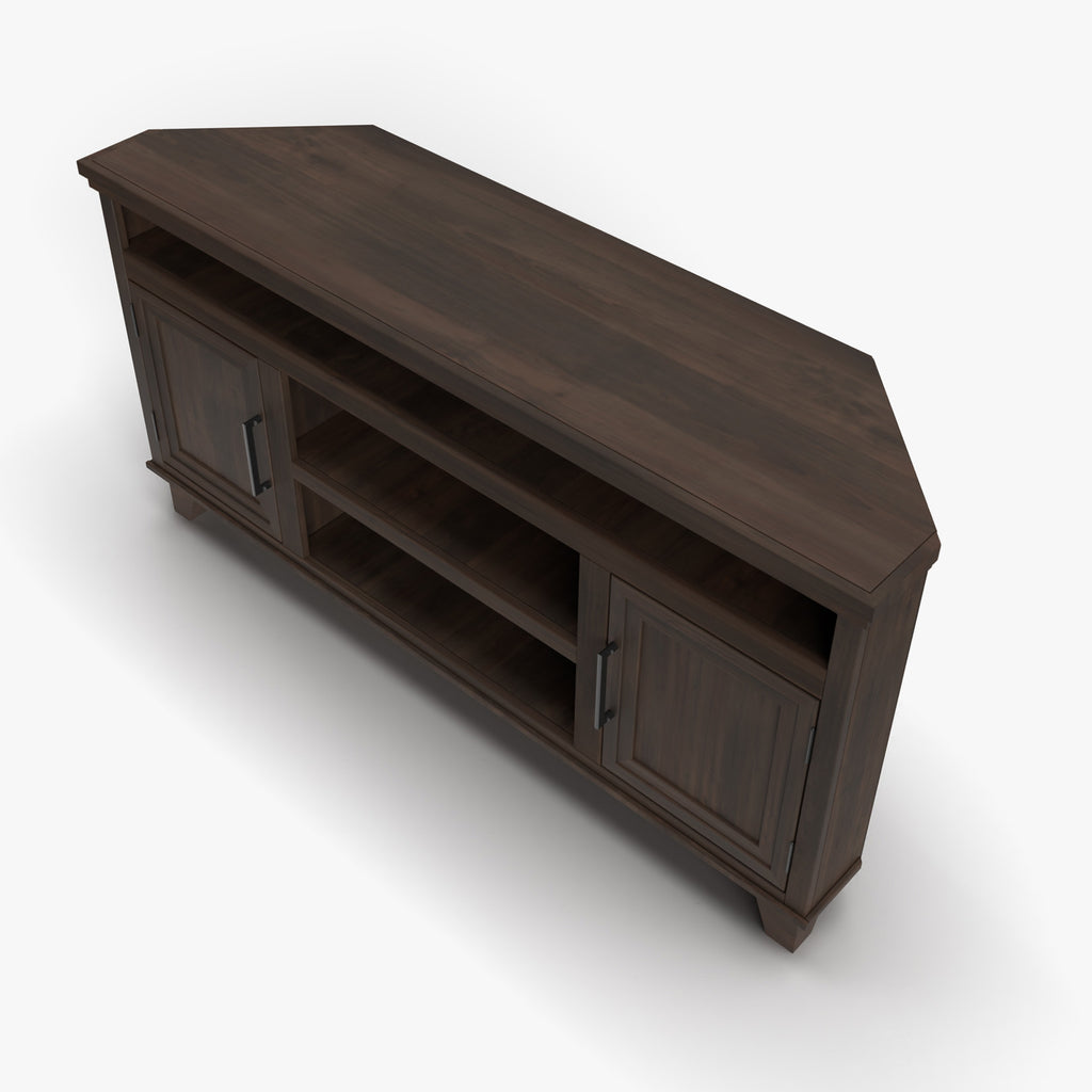 64" Sonoma Corner TV Stand for 55", 65", and 70" TVs, Traditional