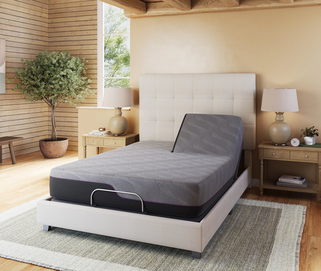 Realcozy Adjustable Bed Frame Flex Split King - Adjustable Bed with Mattress