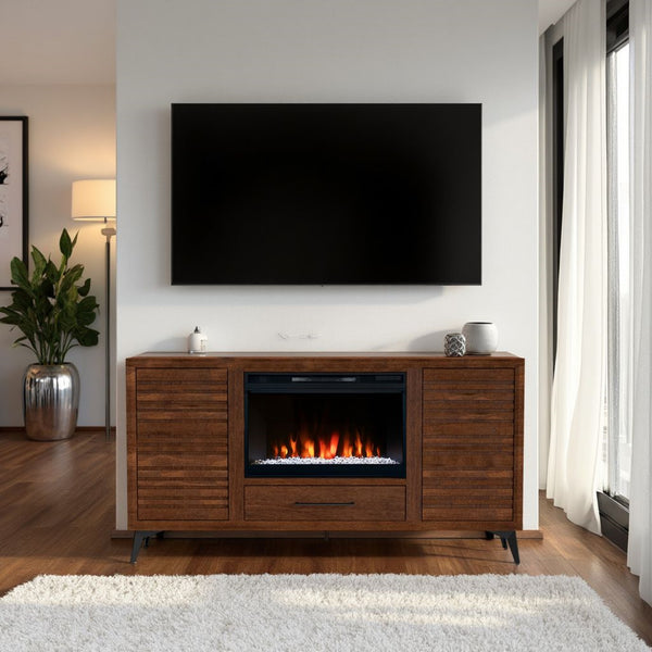 64" Malibu Fireplace TV Stand - image 2
