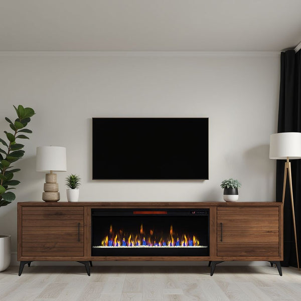 95" Malibu Fireplace TV Stand - image 2