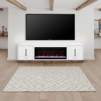 Oceanside 94" Fireplace Console