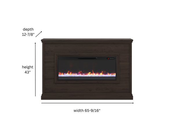 66" Sonoma Fireplace Mantel