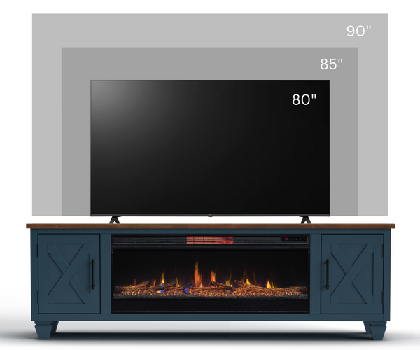 78" Liberty Fireplace TV Stand - image 3