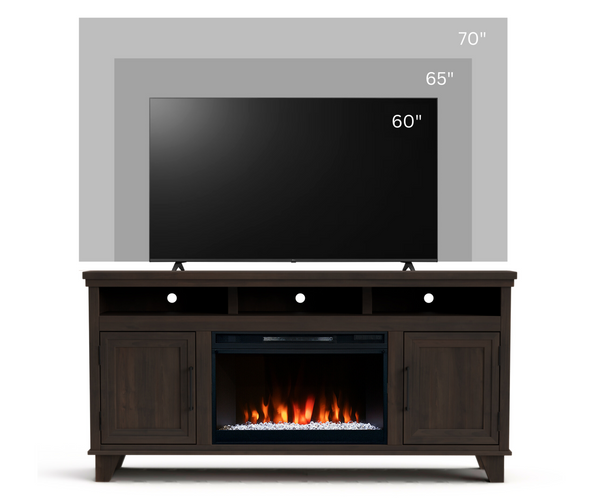 64" Sonoma Fireplace TV Stand - image 3