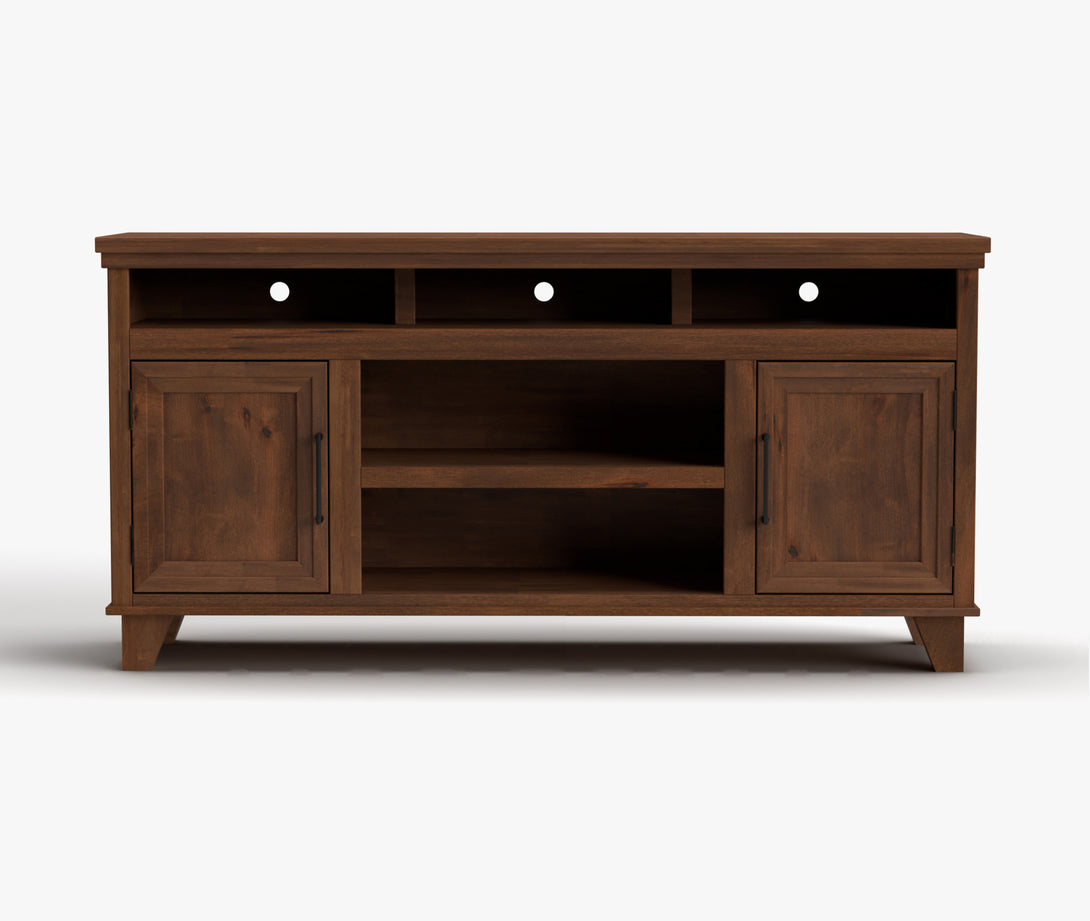 Sonoma 64-inch TV Stands Whiskey Brown - Modern Traditional
