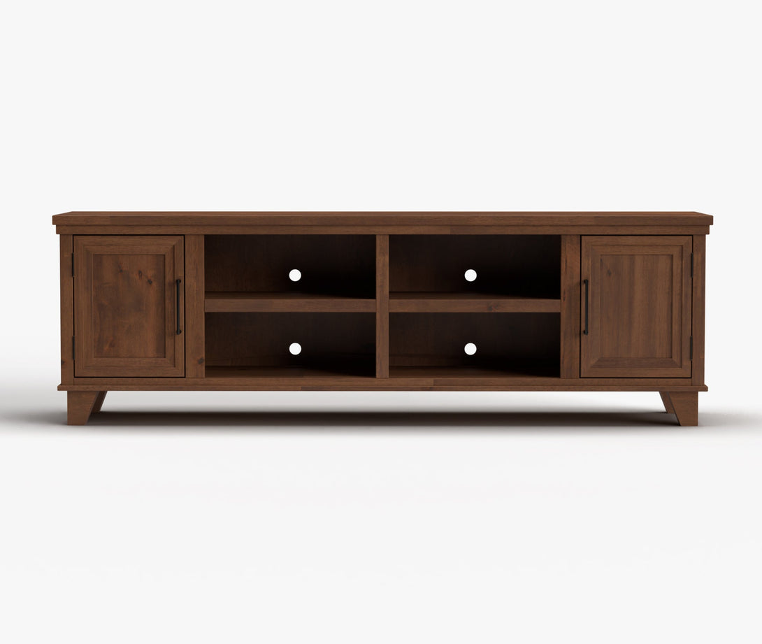 Sonoma 78-inch TV Stands Whiskey Brown - Modern Traditional