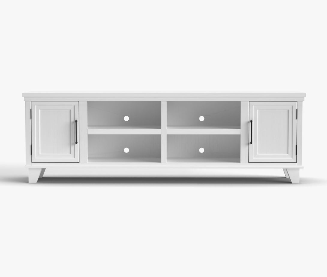 Sonoma 78-inch TV Stands White - Traditional Modern